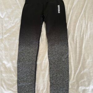 Gymshark Black and Gray Leggings